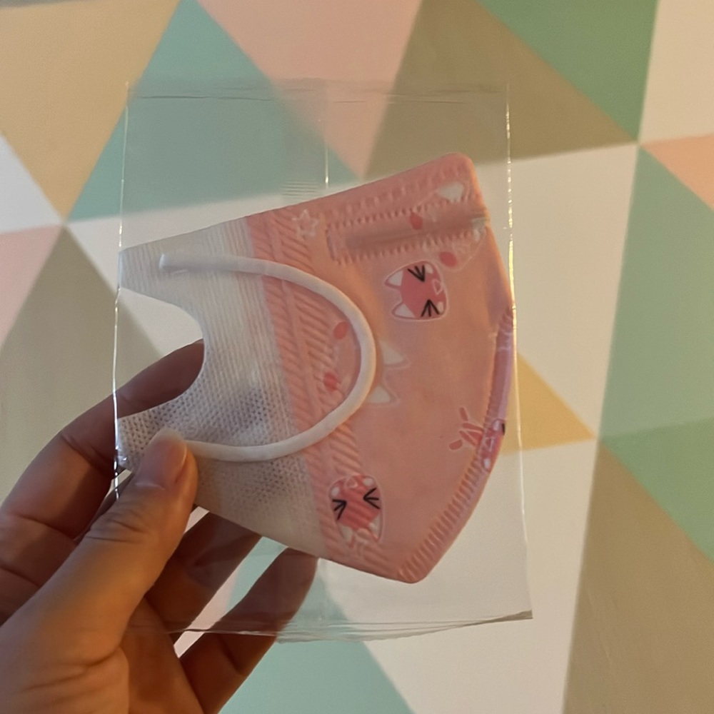 New individually sealed kids mask
